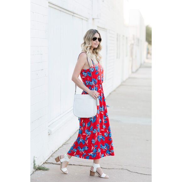 CeCe Dresses & Skirts - CECE BY CYNTHIA STEFFE FLORAL PRINT MAXI  MODERN DRESS SZ M: Pre-Owned